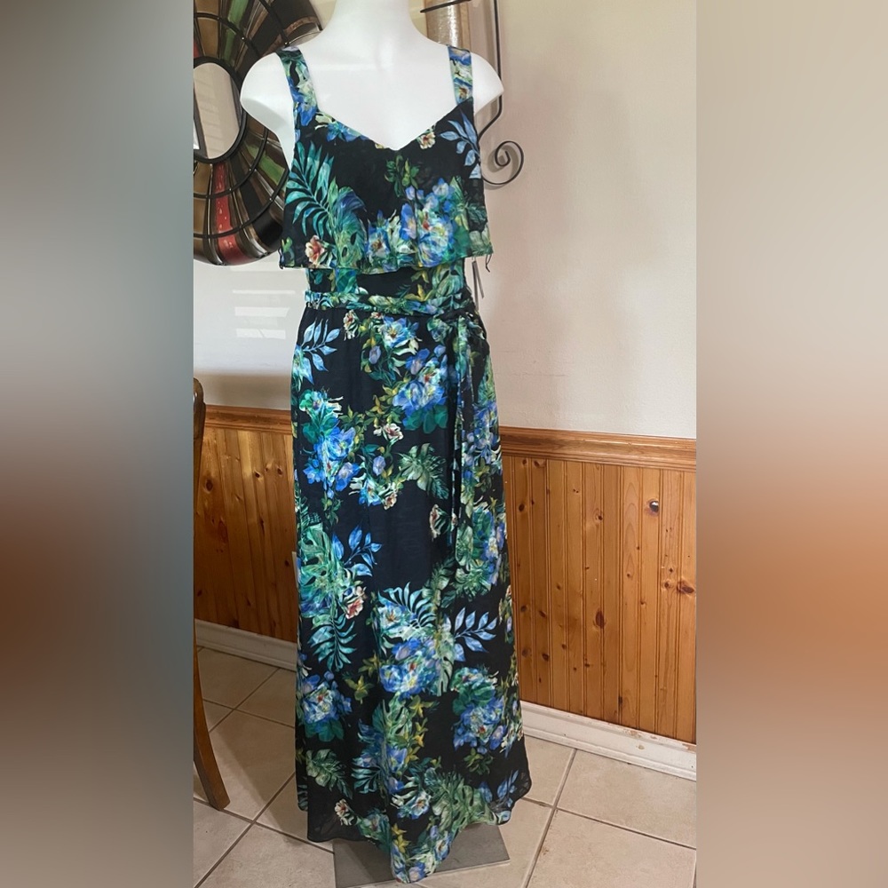 Adrianna Papell Tropical Maxi